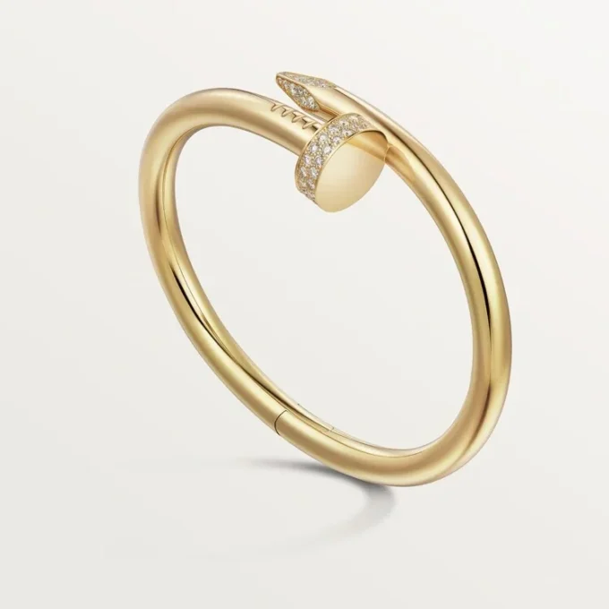 Juste Un Clou-armbånd, stor modell, diamanter