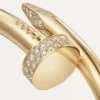 Juste Un Clou-armbånd, stor modell, diamanter