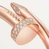 Juste Un Clou-armbånd, stor modell, diamanter