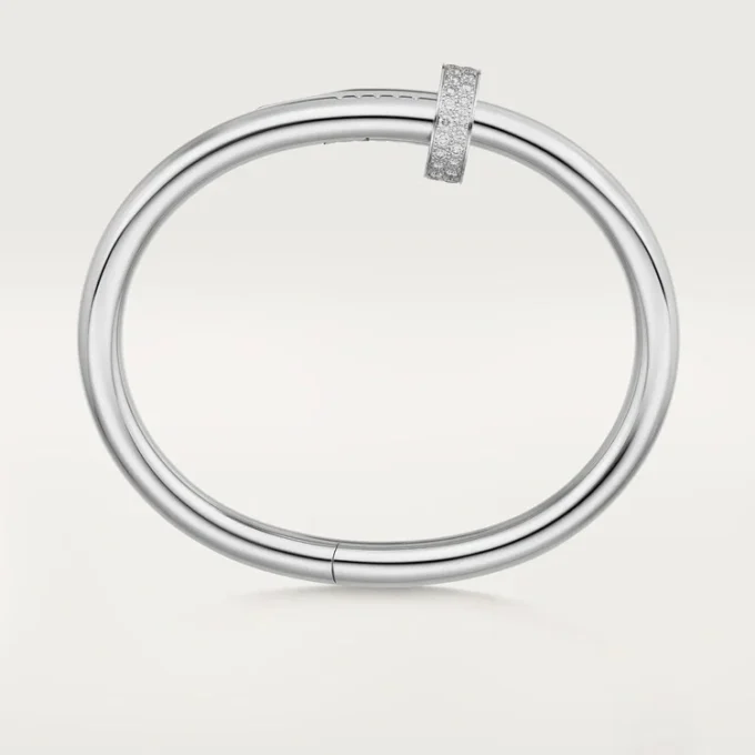 Juste Un Clou-armbånd, stor modell, diamanter