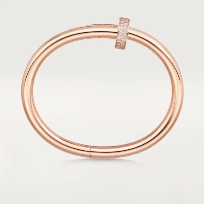 Juste Un Clou-armbånd, stor modell, diamanter