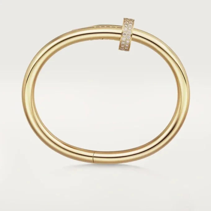 Juste Un Clou-armbånd, stor modell, diamanter