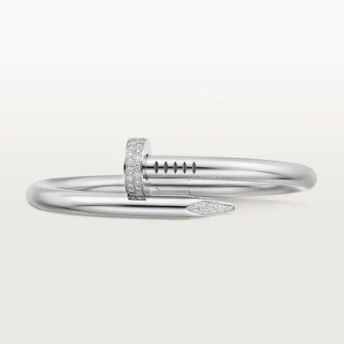 Juste Un Clou-armbånd, stor modell, diamanter