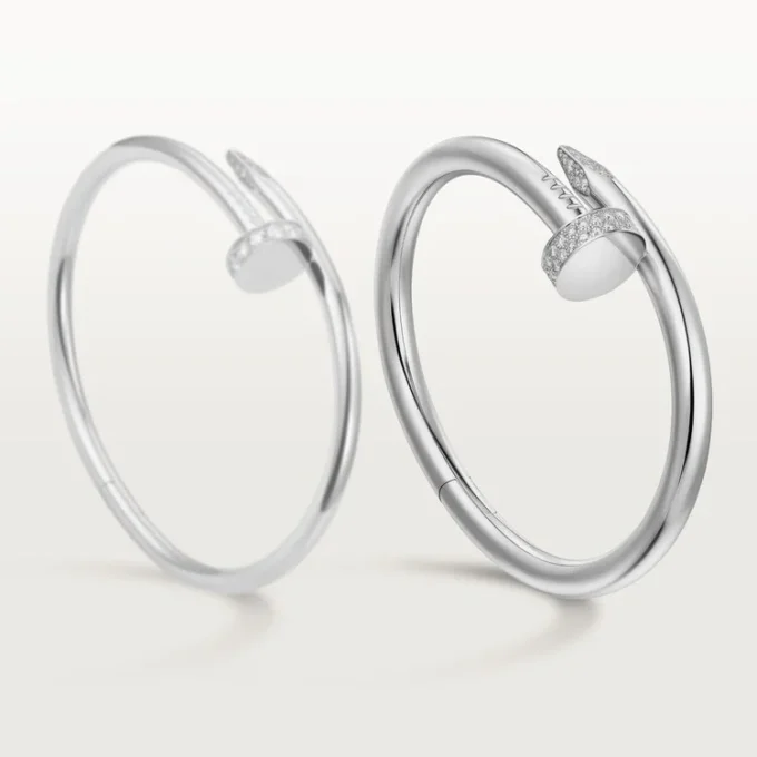 Juste Un Clou-armbånd, stor modell, diamanter
