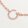Juste Un Clou – diamantkjedehalskjede i rosagull | Cartier US