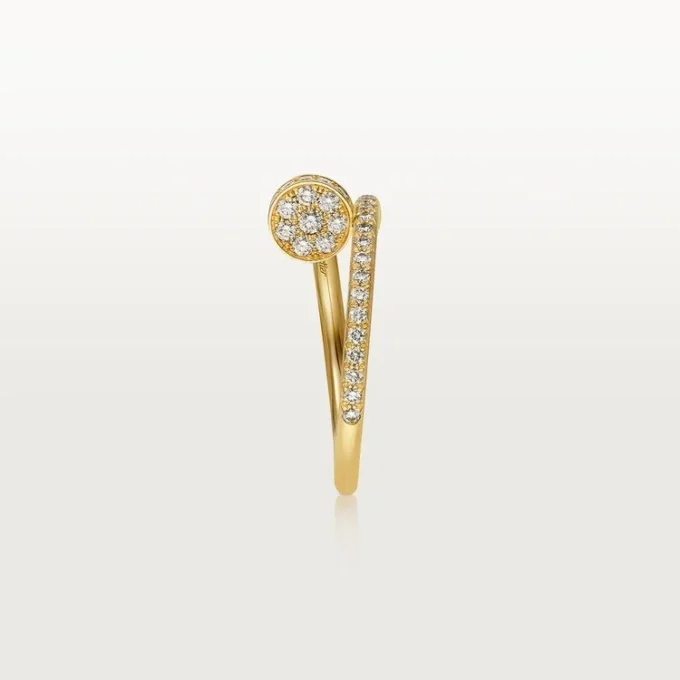 Juste Un Clou diamantring, gult gull | Cartier Us