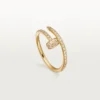 Juste Un Clou diamantring, gult gull | Cartier Us