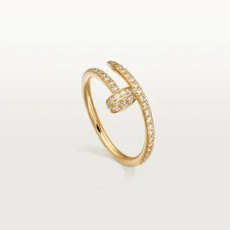 Juste Un Clou diamantring, gult gull | Cartier Us