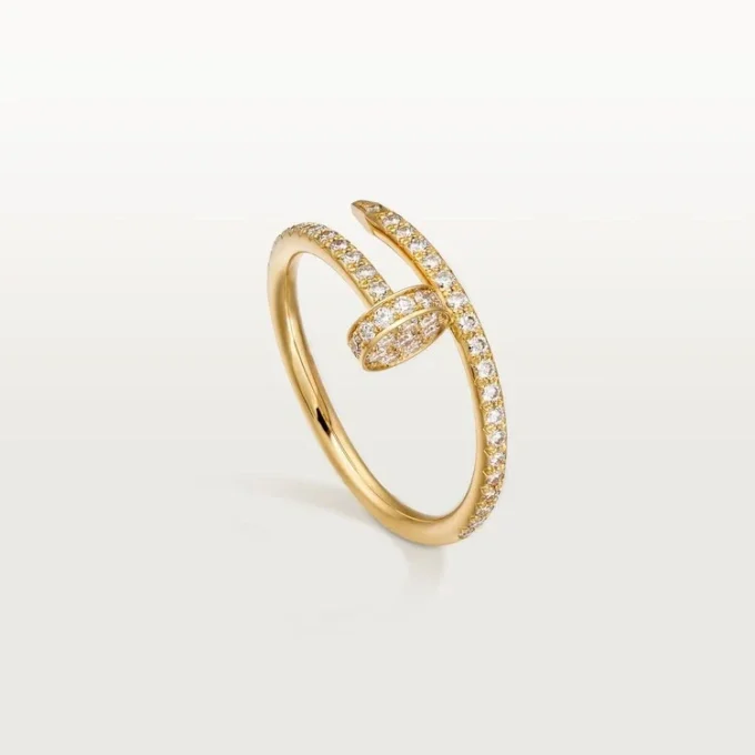 Juste Un Clou diamantring, gult gull | Cartier Us