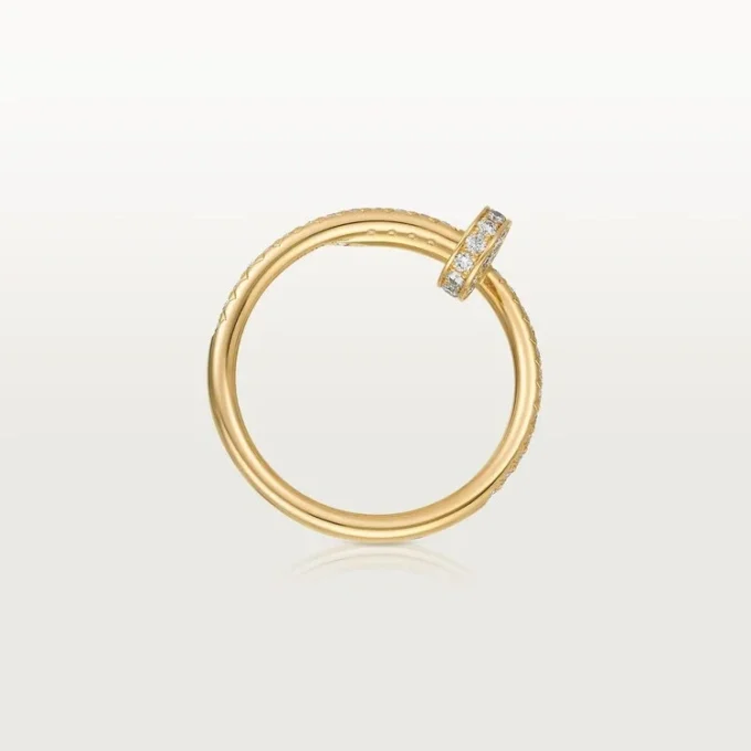 Juste Un Clou diamantring, gult gull | Cartier Us