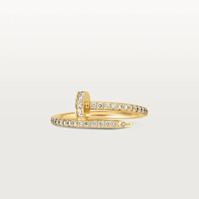 Juste Un Clou diamantring, gult gull | Cartier Us