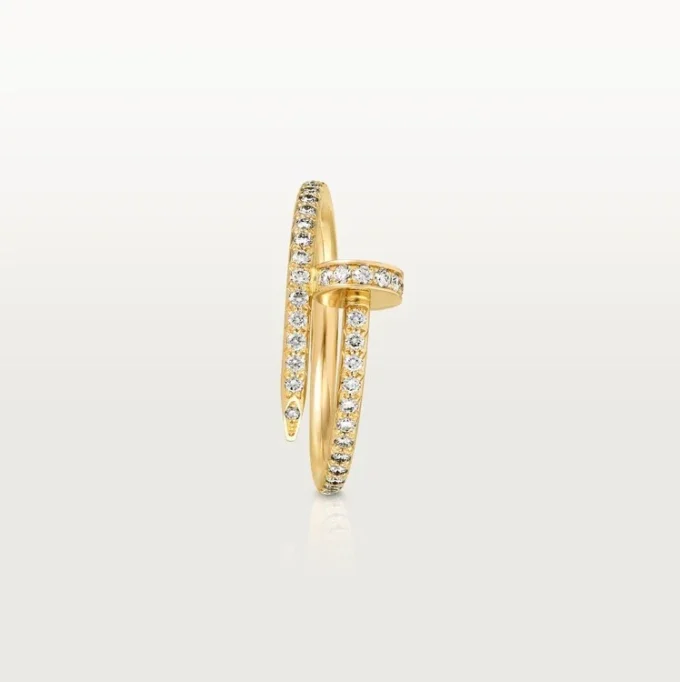 Juste Un Clou diamantring, gult gull | Cartier Us