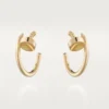 Juste Un Clou hoop-øreringer, gult gull | Cartier Us