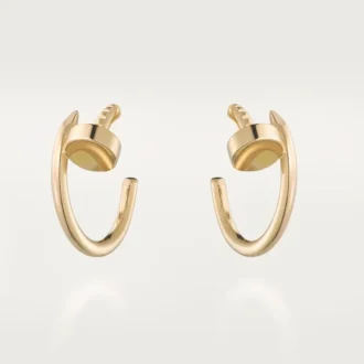 Juste Un Clou hoop-øreringer, gult gull | Cartier Us