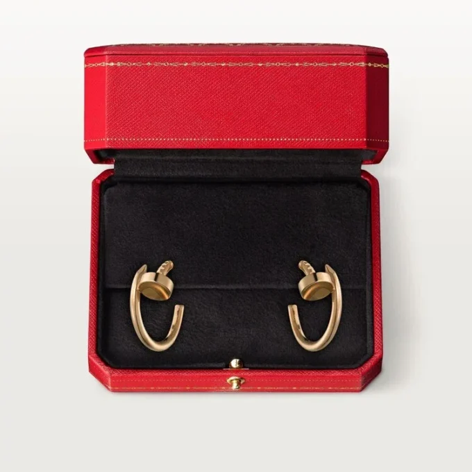 Juste Un Clou hoop-øreringer, gult gull | Cartier Us