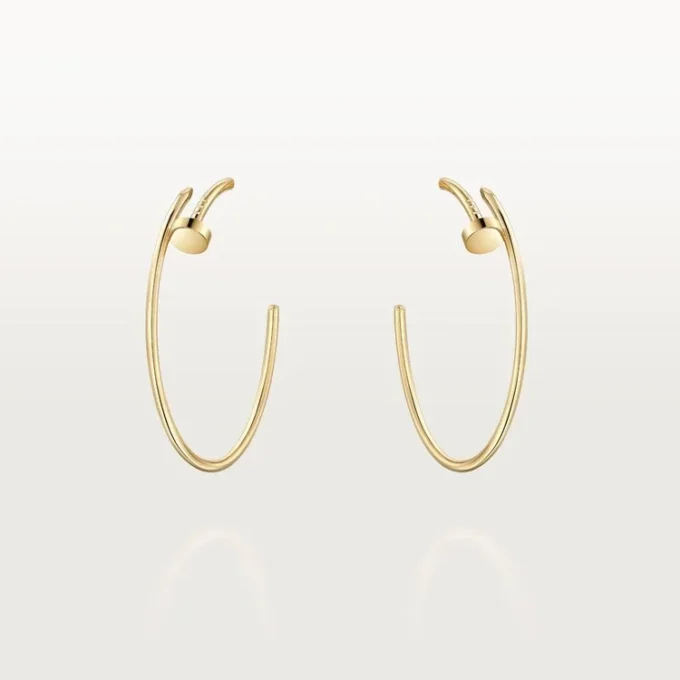 Juste Un Clou hoop-øreringer, stor modell