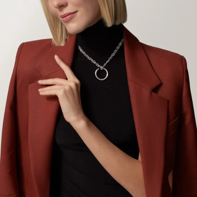 Juste Un Clou langt halskjede, Multiwear, ekstra stor modell