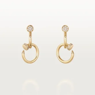 Juste Un Clou-øreringer, doble, diamanter