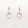 Juste Un Clou-øreringer, doble, diamanter