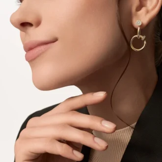 Juste Un Clou-øreringer, doble, diamanter