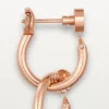 Juste Un Clou-øreringer, doble, diamanter