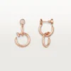 Juste Un Clou-øreringer, doble, diamanter