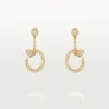 Juste Un Clou-øreringer, doble, pavé