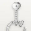Juste Un Clou-øreringer, doble, pavé