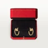 Juste Un Clou-øreringer – gult gull, diamanter – Cartier