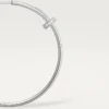 Juste Un Clou-øreringer – hvitt gull, diamanter – Cartier