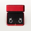 Juste Un Clou-øreringer – hvitt gull, diamanter – Cartier