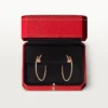 Juste Un Clou-øreringer – rosa gull, diamanter – Cartier