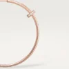 Juste Un Clou-øreringer – Rosagull, diamanter – Cartier