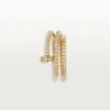 Juste Un Clou-ring – gult gull, diamanter – Cartier