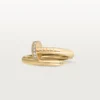 Juste Un Clou-ring – gult gull, diamanter – Cartier