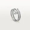 Juste Un Clou-ring – hvitt gull, diamanter – Cartier