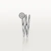 Juste Un Clou-ring – hvitt gull, diamanter – Cartier
