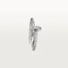 Juste Un Clou-ring – hvitt gull, diamanter – Cartier