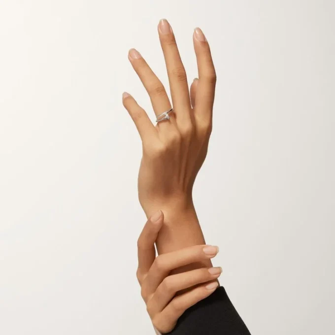 Juste Un Clou-ring, liten modell, diamanter