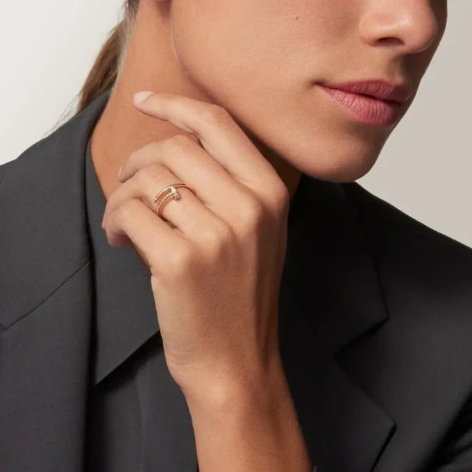 Juste Un Clou-ring, liten modell, diamanter