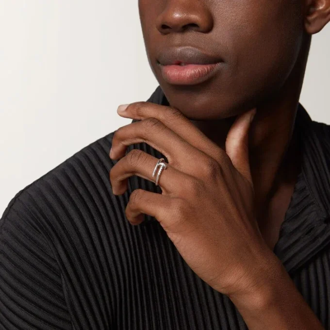 Juste Un Clou-ring, liten modell, diamanter