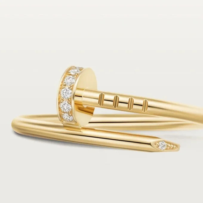 Juste Un Clou-ring, liten modell, diamanter