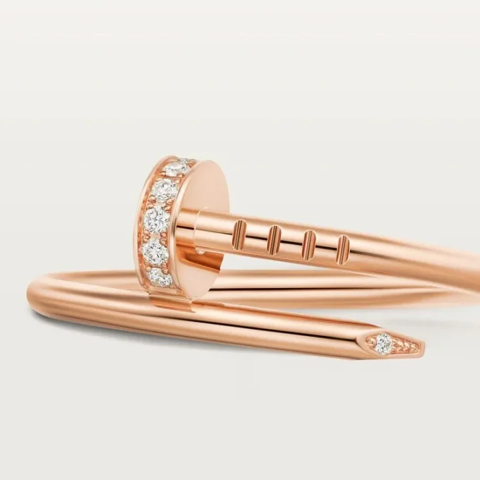 Juste Un Clou-ring, liten modell, diamanter