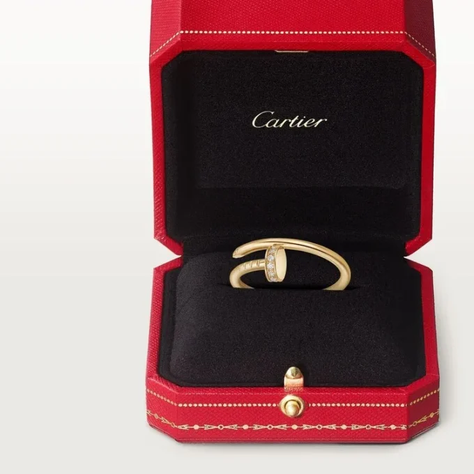 Juste Un Clou-ring, liten modell, diamanter