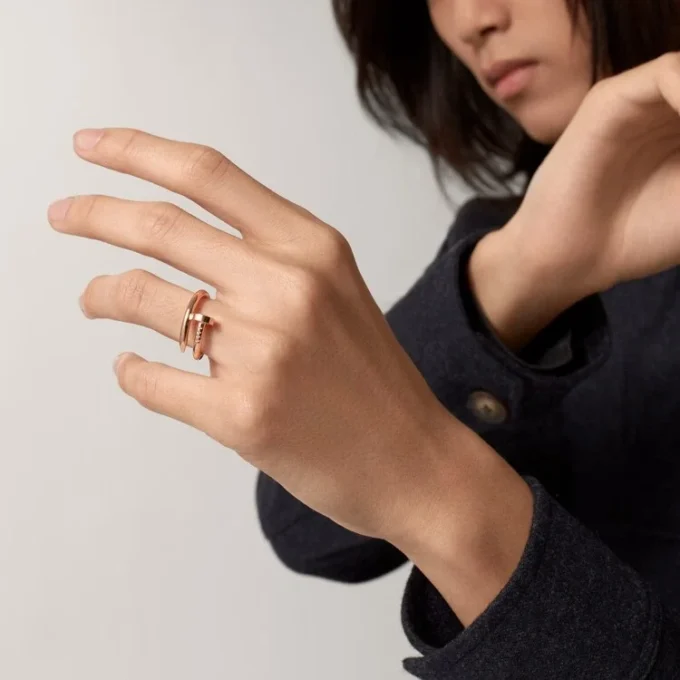 Juste Un Clou-ring – rosa gull – Cartier Juste Un Clou-ring – rosa gull – Cartier