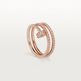 Juste Un Clou-ring – rosa gull, diamanter – Cartier