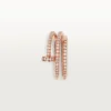 Juste Un Clou-ring – rosa gull, diamanter – Cartier