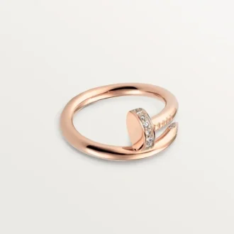 Juste Un Clou-ring – Rosagull, diamanter – Cartier