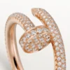 Juste Un Clou-ring – Rosagull, diamanter – Cartier