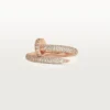 Juste Un Clou-ring – Rosagull, diamanter – Cartier